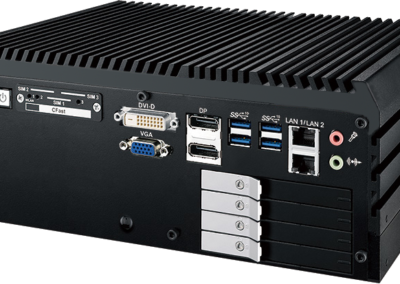Compact Industrial Vision Controller Fanless IPC for Deep Learning