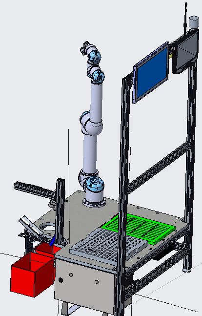 Inspection and sorting station