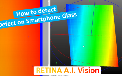 Deep Learning Inspecting Smartphone Glass using SmartRay 3D ECCO camera alongside with Retina AI Vision