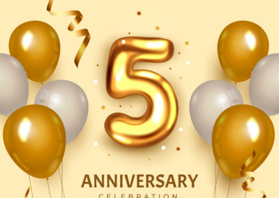 5 Years celebration