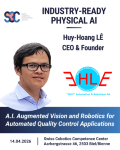 Hoang LE as speaker at S3C event