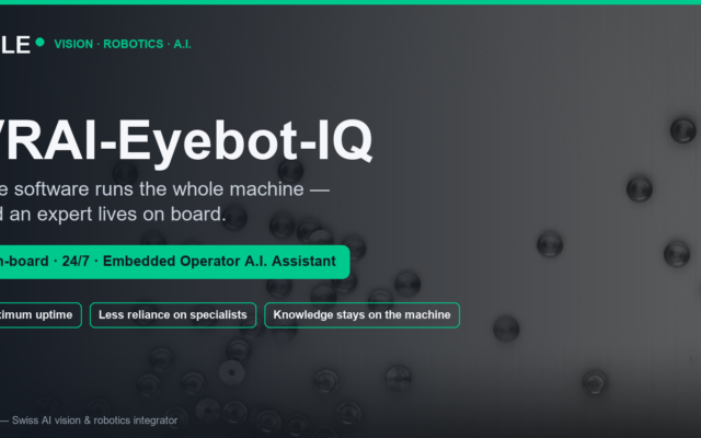 VRAI-Eyebot-IQ — Vision, Robotics and A.I. with an on-board operator A.I. assistant